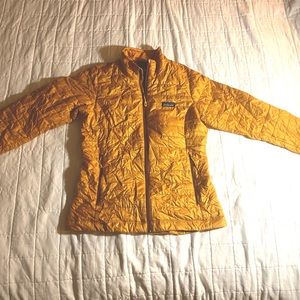 Patagonia Women’s Nano Puff Cloudberry Orange Jacket- Size M